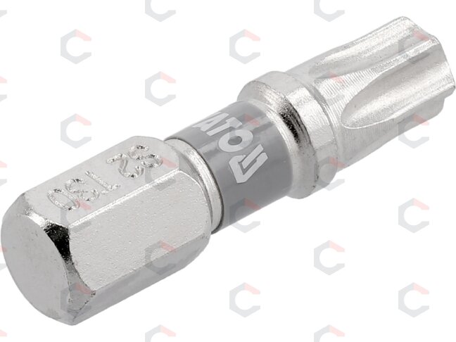 Antgaliai | 6,3 mm (1/4") | S2 Ni | T-Star (Torx) T30 | 2 vnt. (YT-78015) 2 Antgaliai | 6,3 mm (1/4") | S2 Ni | T-Star (Torx) T30 | 2 vnt. (YT-78015) 2