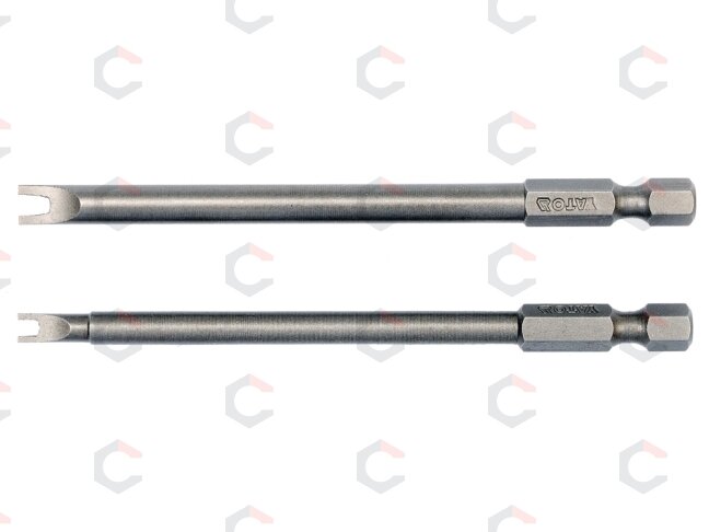 Antgaliai dviūsiai 1/4", 2vnt, : NR6 X100MM; NR10 X100MM (YT-0499) Antgaliai dviūsiai 1/4", 2vnt, : NR6 X100MM; NR10 X100MM (YT-0499)
