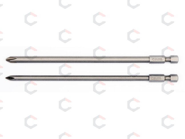Antgaliai kryžminiai 1/4", 2vnt, : PH1X150MM; PH2X150MM (YT-0489) Antgaliai kryžminiai 1/4", 2vnt, : PH1X150MM; PH2X150MM (YT-0489)