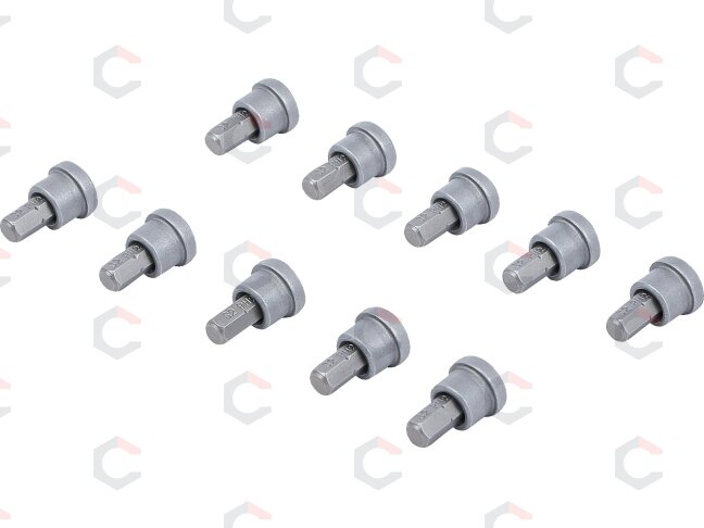 Antgaliai / ribotuvai | gipso plokštėms | 6.3 mm (1/4") | Kryžminiai PH 2 | 10 vnt. (50408) 1 Antgaliai / ribotuvai | gipso plokštėms | 6.3 mm (1/4") | Kryžminiai PH 2 | 10 vnt. (50408) 1