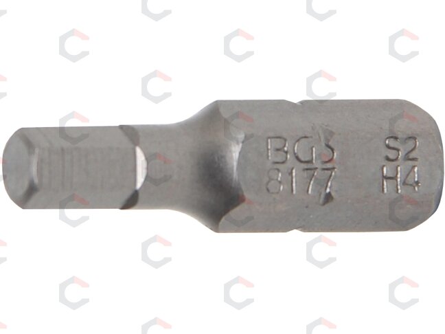 Antgalis | 6.3 mm (1/4") | hex šešiakampis 4 mm (8177) Antgalis | 6.3 mm (1/4") | hex šešiakampis 4 mm (8177)