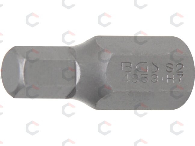 Antgalis | ilgis 30 mm | 10 mm (3/8") storis | Hex šešiakampis 7 mm (4953) Antgalis | ilgis 30 mm | 10 mm (3/8") storis | Hex šešiakampis 7 mm (4953)