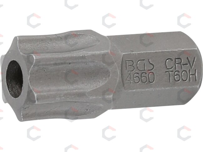 Antgalis | ilgis 30 mm | 10 mm (3/8") storis | T-Star su skyle (Torx) T60 (4660) Antgalis | ilgis 30 mm | 10 mm (3/8") storis | T-Star su skyle (Torx) T60 (4660)