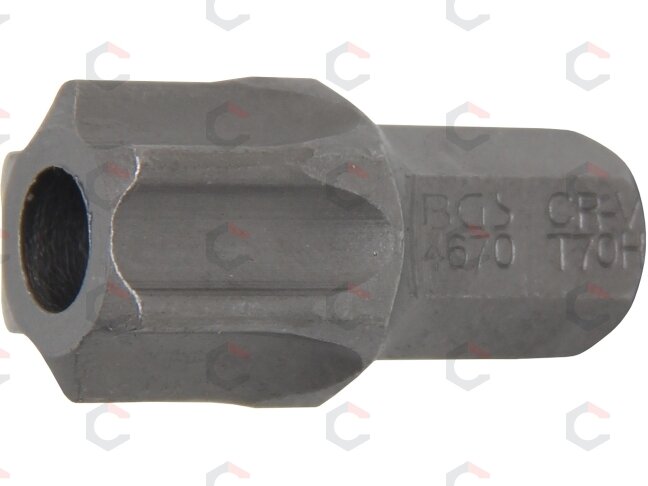 Antgalis | ilgis 30 mm | 10 mm (3/8") storis | T-Star su skyle (Torx) T70 (4670) Antgalis | ilgis 30 mm | 10 mm (3/8") storis | T-Star su skyle (Torx) T70 (4670)