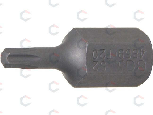 Antgalis | ilgis 30 mm | 10 mm (3/8") storis | T-Star (Torx) T20 (4869) Antgalis | ilgis 30 mm | 10 mm (3/8") storis | T-Star (Torx) T20 (4869)