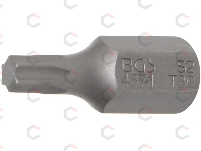 Antgalis | ilgis 30 mm | 10 mm (3/8") storis | T-Star (Torx) T30 (4871) Antgalis | ilgis 30 mm | 10 mm (3/8") storis | T-Star (Torx) T30 (4871)