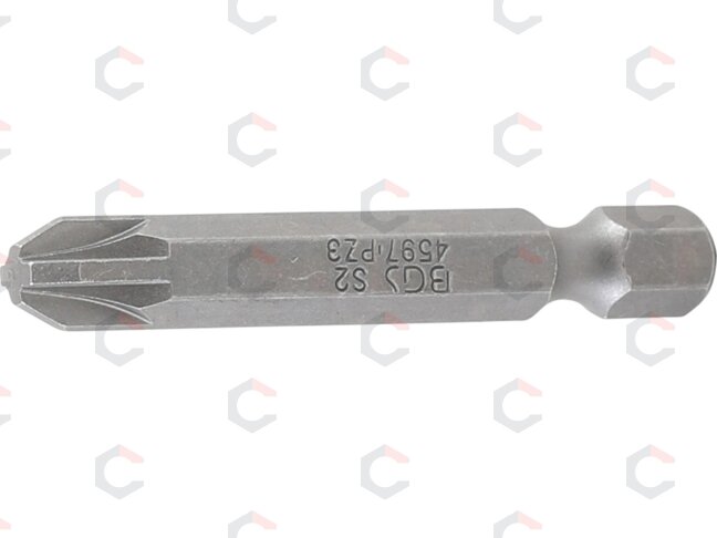 Antgalis | ilgis 50 mm | 6.3 mm (1/4") | kryžminis PZ3 (4597) Antgalis | ilgis 50 mm | 6.3 mm (1/4") | kryžminis PZ3 (4597)