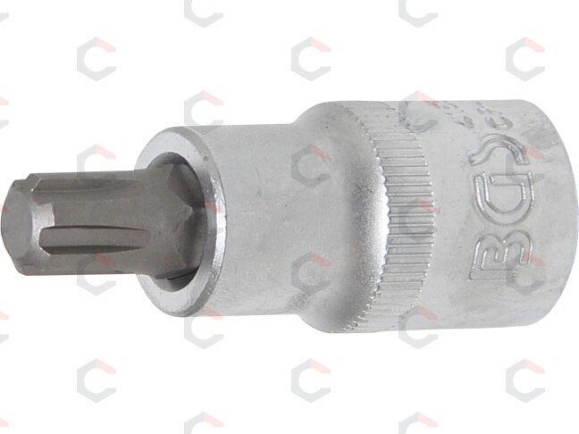 Antgalis | ilgis 55 mm | 12,5 mm (1/2") | Spline (Ribe) M10 (4155) Antgalis | ilgis 55 mm | 12,5 mm (1/2") | Spline (Ribe) M10 (4155)