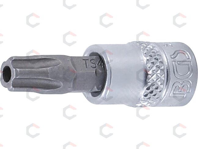 Antgalis įpresuotas | 6,3 mm (1/4") | T-Star (Torx) penkiakampis TS40 (5184-TS40) Antgalis įpresuotas | 6,3 mm (1/4") | T-Star (Torx) penkiakampis TS40 (5184-TS40)