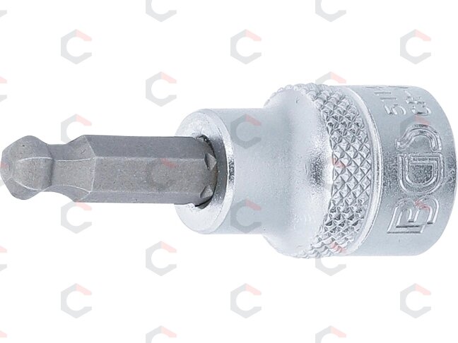 Antgalis įpresuotas į galvutę | 10 mm (3/8") | hex šešiakampis su šarnyru 6 mm (5114) Antgalis įpresuotas į galvutę | 10 mm (3/8") | hex šešiakampis su šarnyru 6 mm (5114)