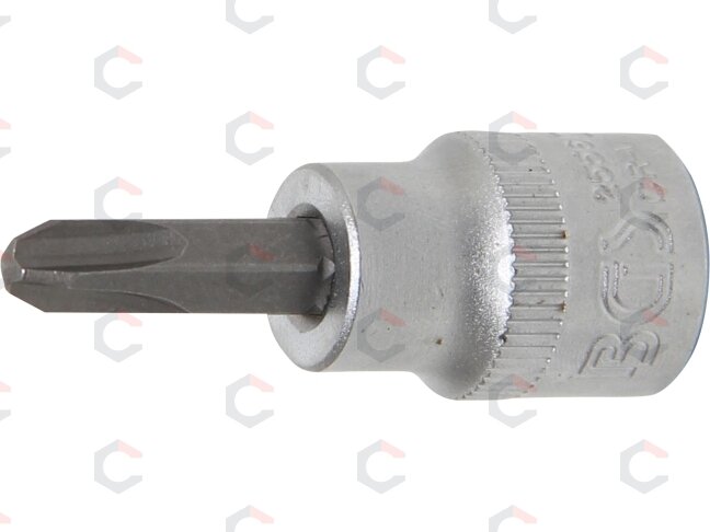 Antgalis įpresuotas į galvutę | 10 mm (3/8") | Kryžminis PH3 (2556) Antgalis įpresuotas į galvutę | 10 mm (3/8") | Kryžminis PH3 (2556)