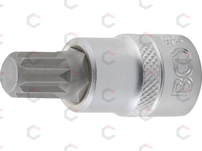 Antgalis įpresuotas į galvutę | 10 mm (3/8") | Spline (XZN) M12 (2587) Antgalis įpresuotas į galvutę | 10 mm (3/8") | Spline (XZN) M12 (2587)