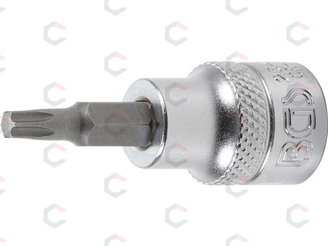 Antgalis įpresuotas į galvutę | 10 mm (3/8") | T-Star (Torx) T20 (2542) Antgalis įpresuotas į galvutę | 10 mm (3/8") | T-Star (Torx) T20 (2542)