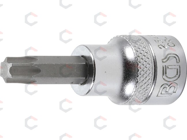 Antgalis įpresuotas į galvutę | 10 mm (3/8") | T-Star (Torx) T30 (2545) Antgalis įpresuotas į galvutę | 10 mm (3/8") | T-Star (Torx) T30 (2545)