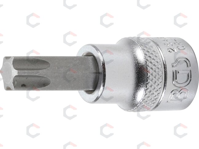 Antgalis įpresuotas į galvutę | 10 mm (3/8") | T-Star (Torx) T45 (2547) Antgalis įpresuotas į galvutę | 10 mm (3/8") | T-Star (Torx) T45 (2547)