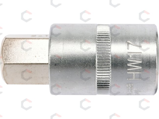 Antgalis įpresuotas į galvutę 1/2", H17 (YT-04388) 1 Antgalis įpresuotas į galvutę 1/2", H17 (YT-04388) 1
