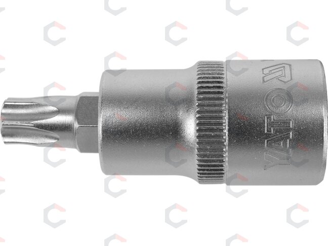 Antgalis įpresuotas į galvutę 1/2", T50 x 55 mm (YT-04316) 2 Antgalis įpresuotas į galvutę 1/2", T50 x 55 mm (YT-04316) 2