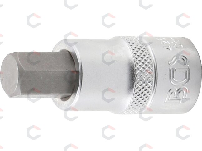 Antgalis įpresuotas į galvutę | 12,5 mm (1/2") | hex šešiakampis 12 mm (4256) Antgalis įpresuotas į galvutę | 12,5 mm (1/2") | hex šešiakampis 12 mm (4256)
