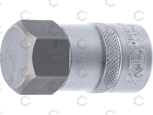 Antgalis įpresuotas į galvutę | 12,5 mm (1/2") | hex šešiakampis 26 mm (5184-H26) Antgalis įpresuotas į galvutę | 12,5 mm (1/2") | hex šešiakampis 26 mm (5184-H26)