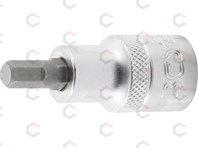 Antgalis įpresuotas į galvutę | 12,5 mm (1/2") | hex šešiakampis 7 mm (4253) Antgalis įpresuotas į galvutę | 12,5 mm (1/2") | hex šešiakampis 7 mm (4253)
