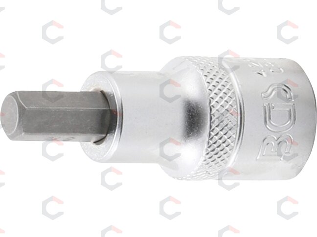 Antgalis įpresuotas į galvutę | 12,5 mm (1/2") | hex šešiakampis 8 mm (4254) Antgalis įpresuotas į galvutę | 12,5 mm (1/2") | hex šešiakampis 8 mm (4254)