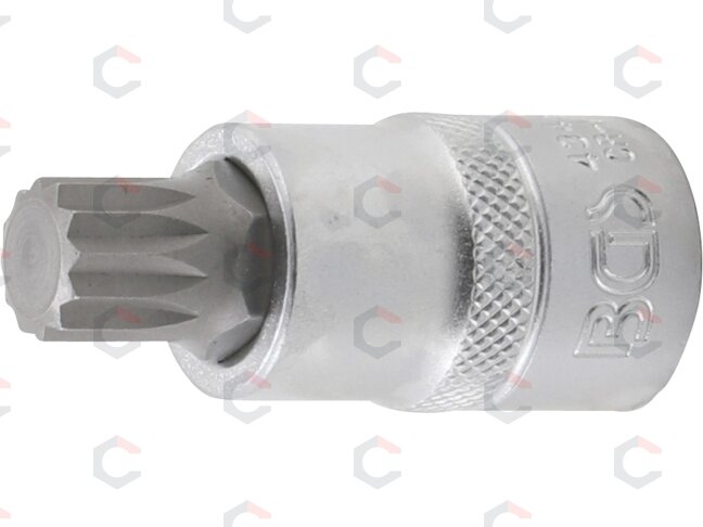 Antgalis įpresuotas į galvutę | 12,5 mm (1/2") | Spline (XZN) M14 (4344) Antgalis įpresuotas į galvutę | 12,5 mm (1/2") | Spline (XZN) M14 (4344)
