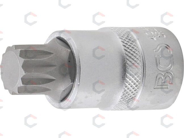 Antgalis įpresuotas į galvutę | 12,5 mm (1/2") | Spline (XZN) M16 (4346) Antgalis įpresuotas į galvutę | 12,5 mm (1/2") | Spline (XZN) M16 (4346)