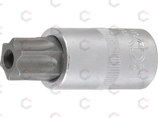 Antgalis įpresuotas į galvutę | 12,5 mm (1/2") | T-Star su skyle (Torx) T70 (4377) Antgalis įpresuotas į galvutę | 12,5 mm (1/2") | T-Star su skyle (Torx) T70 (4377)