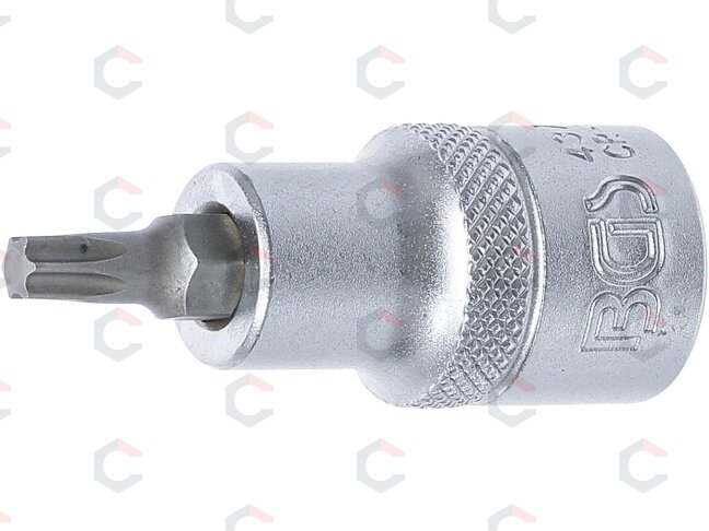 Antgalis įpresuotas į galvutę | 12,5 mm (1/2") | T-Star (Torx) T30 (4371)