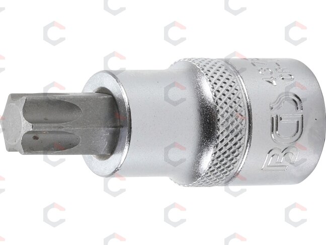 Antgalis įpresuotas į galvutę | 12,5 mm (1/2") | T-Star (Torx) T55 (4375) Antgalis įpresuotas į galvutę | 12,5 mm (1/2") | T-Star (Torx) T55 (4375)
