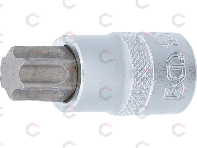 Antgalis įpresuotas į galvutę | 12,5 mm (1/2") | T-Star (Torx) T70 (4379) Antgalis įpresuotas į galvutę | 12,5 mm (1/2") | T-Star (Torx) T70 (4379)