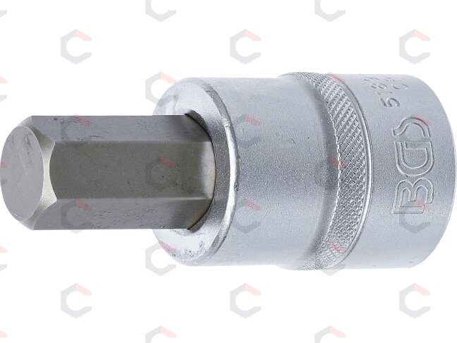 Antgalis įpresuotas į galvutę | 20 mm (3/4") | Hex šešiakampis 19 mm (5189-H19) Antgalis įpresuotas į galvutę | 20 mm (3/4") | Hex šešiakampis 19 mm (5189-H19)