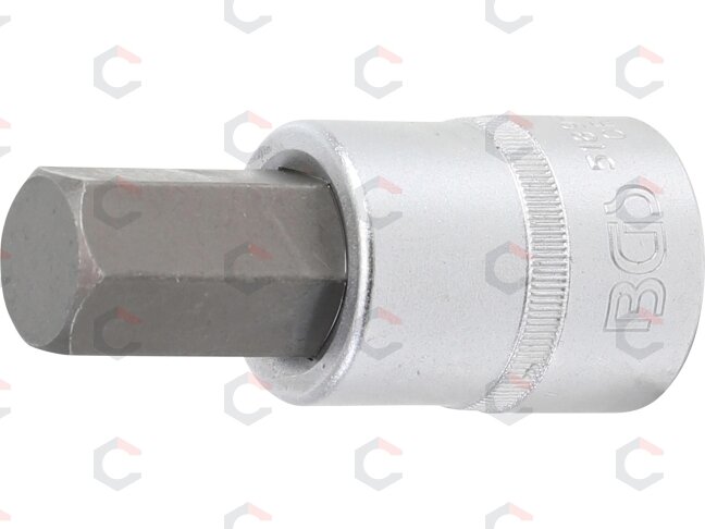 Antgalis įpresuotas į galvutę | 20 mm (3/4") | Hex šešiakampis 22 mm (5189-H22) Antgalis įpresuotas į galvutę | 20 mm (3/4") | Hex šešiakampis 22 mm (5189-H22)