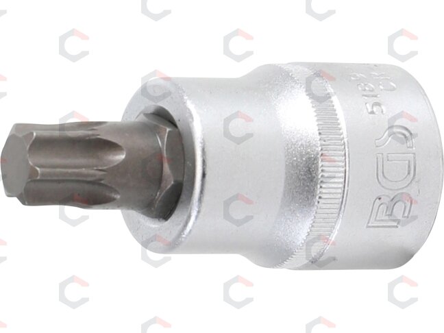 Antgalis įpresuotas į galvutę | 20 mm (3/4") | T-Star (Torx) T70 (5189-T70) Antgalis įpresuotas į galvutę | 20 mm (3/4") | T-Star (Torx) T70 (5189-T70)