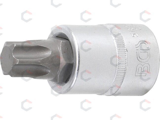 Antgalis įpresuotas į galvutę | 20 mm (3/4") | T-Star (Torx) T90 (5189-T90) Antgalis įpresuotas į galvutę | 20 mm (3/4") | T-Star (Torx) T90 (5189-T90)