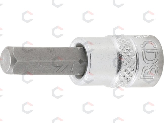 Antgalis įpresuotas į galvutę | 6.3 mm (1/4") | hex šešiakampis 1/4" (2745) Antgalis įpresuotas į galvutę | 6.3 mm (1/4") | hex šešiakampis 1/4" (2745)