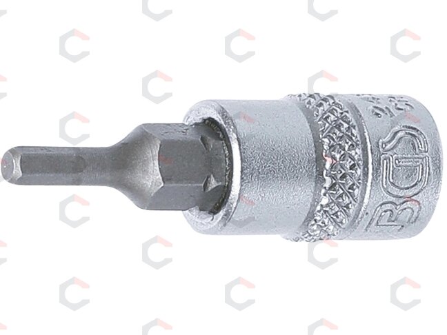 Antgalis įpresuotas į galvutę | 6,3 mm (1/4") | hex šešiakampis 3.5 mm (5155) Antgalis įpresuotas į galvutę | 6,3 mm (1/4") | hex šešiakampis 3.5 mm (5155)