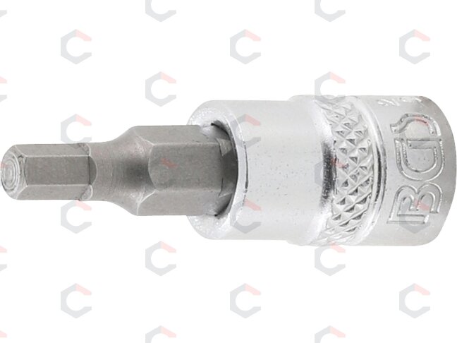 Antgalis įpresuotas į galvutę | 6.3 mm (1/4") | hex šešiakampis 5/32" (2742) Antgalis įpresuotas į galvutę | 6.3 mm (1/4") | hex šešiakampis 5/32" (2742)