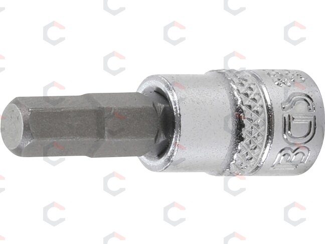 Antgalis įpresuotas į galvutę | 6,3 mm (1/4") | hex šešiakampis 6 mm (2500) Antgalis įpresuotas į galvutę | 6,3 mm (1/4") | hex šešiakampis 6 mm (2500)