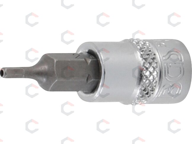 Antgalis įpresuotas į galvutę | 6,3 mm (1/4") | hex šešiakampis su skyle 2 mm (5156-2) Antgalis įpresuotas į galvutę | 6,3 mm (1/4") | hex šešiakampis su skyle 2 mm (5156-2)