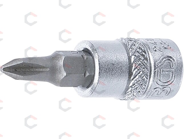 Antgalis įpresuotas į galvutę | 6.3 mm (1/4") | kryžminis PH1 (2487) Antgalis įpresuotas į galvutę | 6.3 mm (1/4") | kryžminis PH1 (2487)