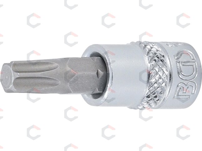 Antgalis įpresuotas į galvutę | 6.3 mm (1/4") | T-Star (Torx) T35 (2565) Antgalis įpresuotas į galvutę | 6.3 mm (1/4") | T-Star (Torx) T35 (2565)