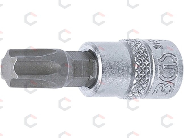 Antgalis įpresuotas į galvutę | 6.3 mm (1/4") | T-Star (Torx) T45 (2164-T45) Antgalis įpresuotas į galvutę | 6.3 mm (1/4") | T-Star (Torx) T45 (2164-T45)