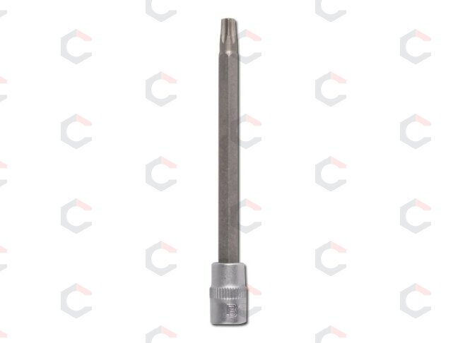 Antgalis įpresuotas į galvutę | ilgis 100 mm | 6.3 mm (1/4") | T-Star su skyle (Torx ) T30 (4203) 4 Antgalis įpresuotas į galvutę | ilgis 100 mm | 6.3 mm (1/4") | T-Star su skyle (Torx ) T30 (4203) 4