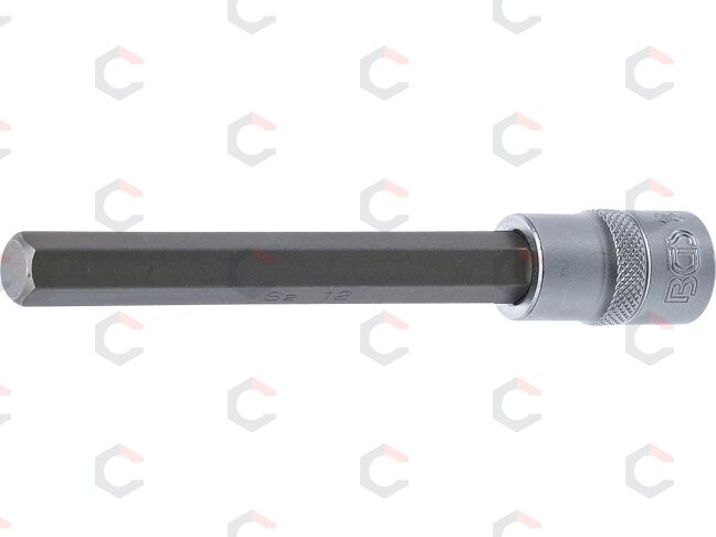 Antgalis įpresuotas į galvutę | ilgis 140 mm | 12,5 mm (1/2") | hex šešiakampis 12 mm (4273) Antgalis įpresuotas į galvutę | ilgis 140 mm | 12,5 mm (1/2") | hex šešiakampis 12 mm (4273)