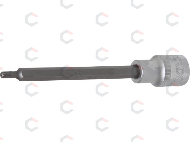 Antgalis įpresuotas į galvutę | ilgis 140 mm | 12,5 mm (1/2") | Spline (XZN) | M5 (4330) Antgalis įpresuotas į galvutę | ilgis 140 mm | 12,5 mm (1/2") | Spline (XZN) | M5 (4330)