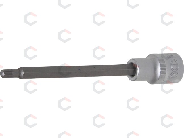 Antgalis įpresuotas į galvutę | ilgis 140 mm | 12,5 mm (1/2") | Spline (XZN) | M6 (4331) Antgalis įpresuotas į galvutę | ilgis 140 mm | 12,5 mm (1/2") | Spline (XZN) | M6 (4331)