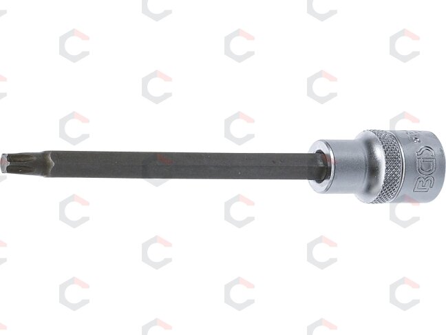 Antgalis įpresuotas į galvutę | ilgis 140 mm | 12,5 mm (1/2") | T-Star (Torx) T40 (5184-T40) Antgalis įpresuotas į galvutę | ilgis 140 mm | 12,5 mm (1/2") | T-Star (Torx) T40 (5184-T40)