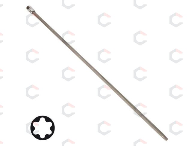 Antgalis įpresuotas į galvutę | ilgis 400 mm | 6,3 mm (1/4") T-Star (Torx ) T30 (4202) 1 Antgalis įpresuotas į galvutę | ilgis 400 mm | 6,3 mm (1/4") T-Star (Torx ) T30 (4202) 1