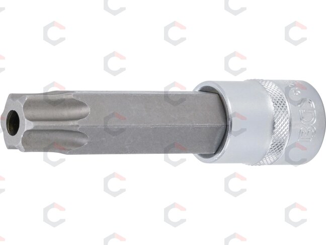 Antgalis įpresuotas į galvutę | lgis 110 mm | 12,5 mm (1/2") | T-Star su skyle (Torx) T90 (5103-TB90) Antgalis įpresuotas į galvutę | lgis 110 mm | 12,5 mm (1/2") | T-Star su skyle (Torx) T90 (5103-TB90)